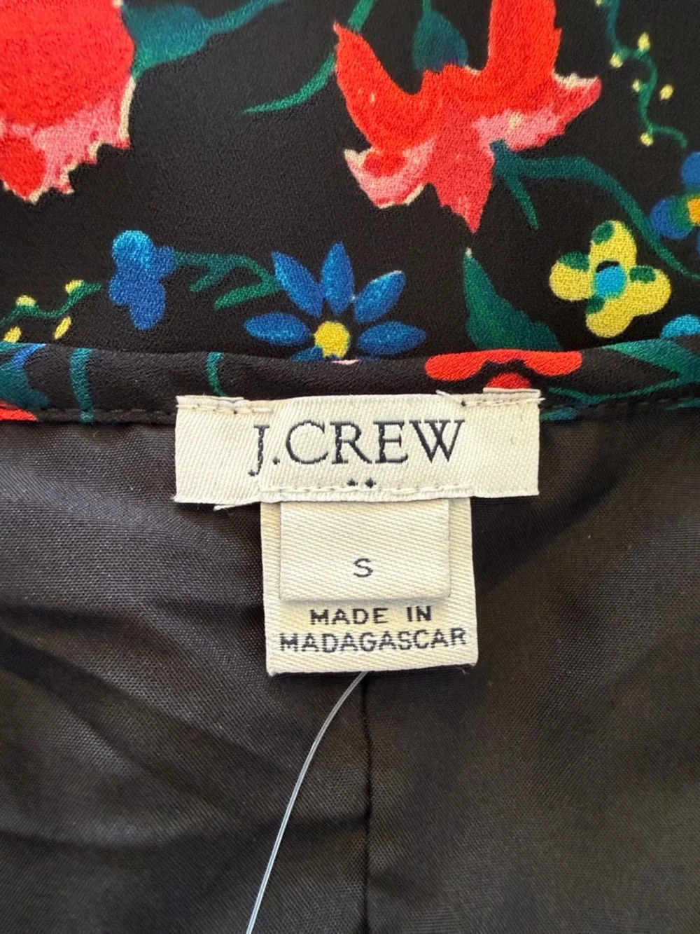 J.Crew Printed flutter dress